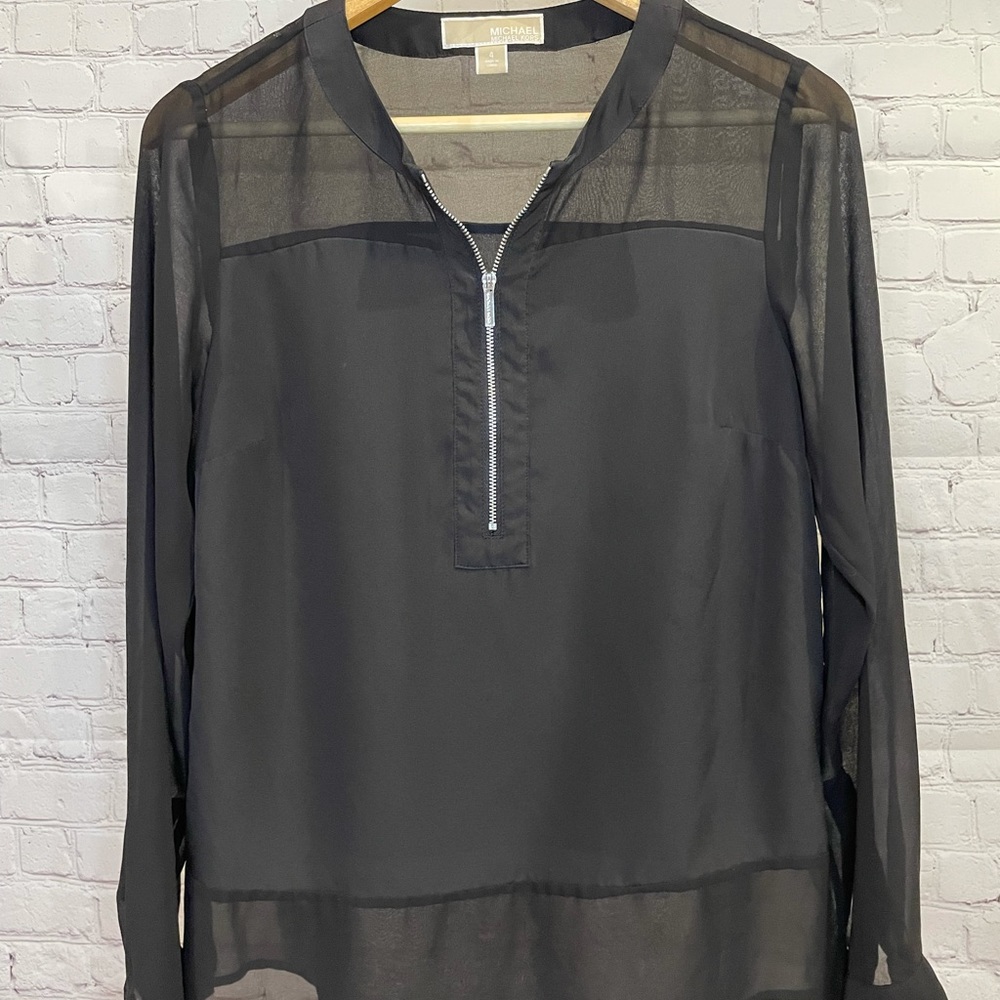 Michael kors blouse in black